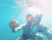 【フォト】ヘリム・パク、夫との水中キス写真公開