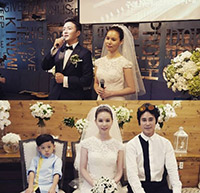 チン・テヒョン&パク・シウン結婚式の写真公開