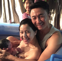 イ・ユンミ、きょう水中分娩で第二子出産