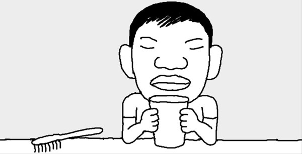 口がニンニク臭いときは