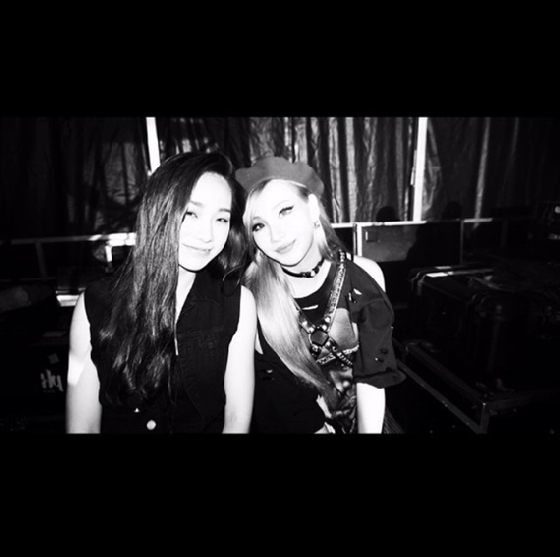 ▲写真＝2NE1のCLの「インスタグラム」より