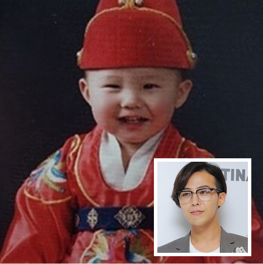 G-DRAGON、誕生日に幼少期の写真公開