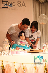COOLユリ、娘の誕生日パーティー写真公開
