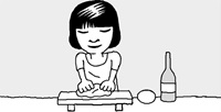 ギョーザの皮を破れにくくするには