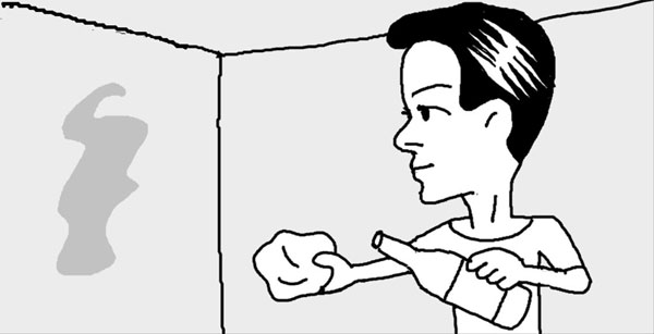 壁紙に油汚れが付いてしまったら