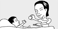 赤ちゃんの爪を切るときは