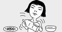 瓶の中が洗いにくいときは