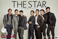 【フォト】Click-B「THE STAR」表紙&グラビア