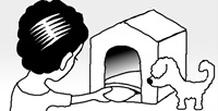 犬小屋などのにおいをなくすには