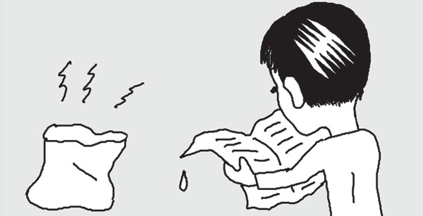 ごみ袋から出るイヤなにおいには
