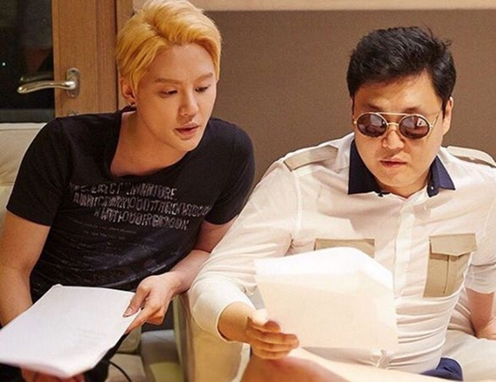 JYJジュンス＆PSY、2ショット公開