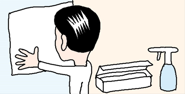 窓ふきを楽にきれいに