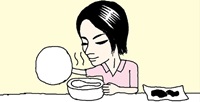 ご飯が焦げたにおいをなくすには