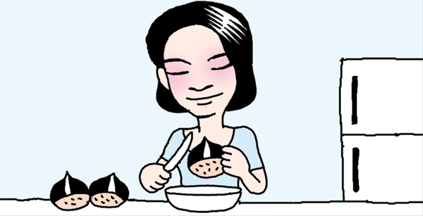 クリを長期間保存する時は