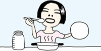 残ったカレーを温め直して食べる時は