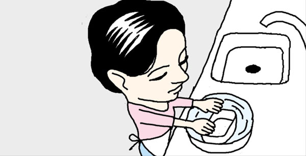 タッパーのにおいを取るには