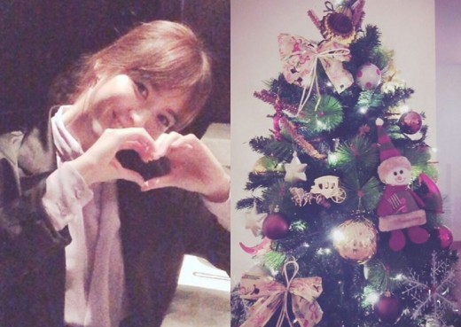 ソン・ヘギョがクリスマスのあいさつ