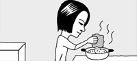 サツマイモを早く蒸すには