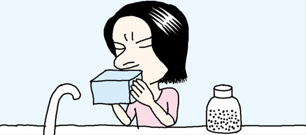 タッパーに付いたにおいを取るには