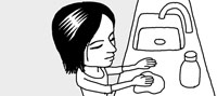 白いシンクに色が付いてしまったら