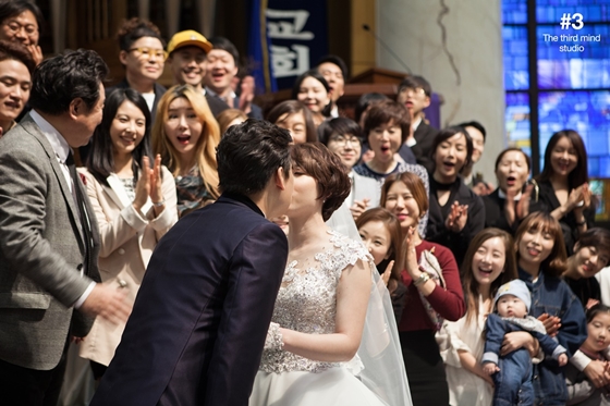 女芸人クォン・ジンヨンの結婚式写真公開