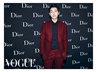 【フォト】Dior Hommeのショーに出席したソン・ジュンギ