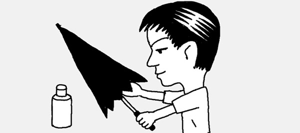 傘の骨がさびてしまったら