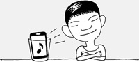 携帯電話をコップに入れると…