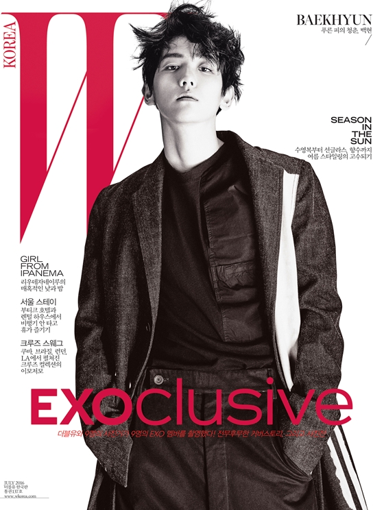 EXO、9種類のカバー写真公開＝「W KOREA」