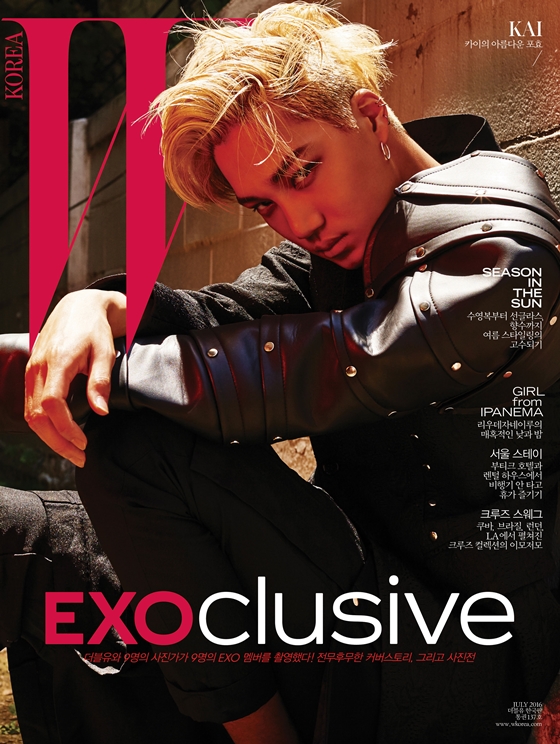 EXO、9種類のカバー写真公開＝「W KOREA」