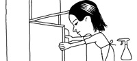 冷凍室の霜取りには