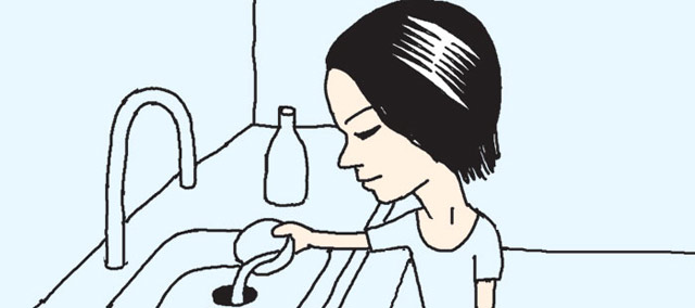 シンクの排水口の嫌なにおいには