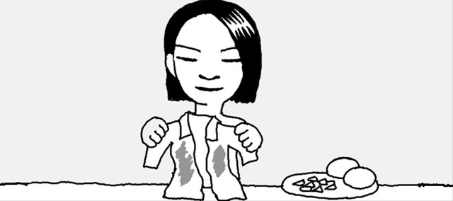 白い服が黄色くなってしまったら