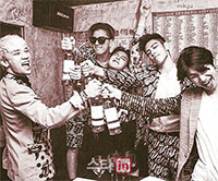 BIGBANGの5人が10周年祝いパーティー