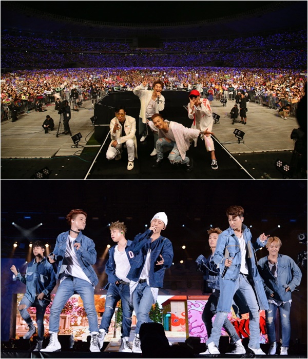 BIGBANGとiKONに5万5000人が熱狂！＝「a-nation stadium fes.2016」