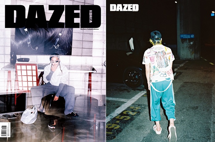 BIGBANG10周年記念ファッショングラビア＝「DAZED KOREA」