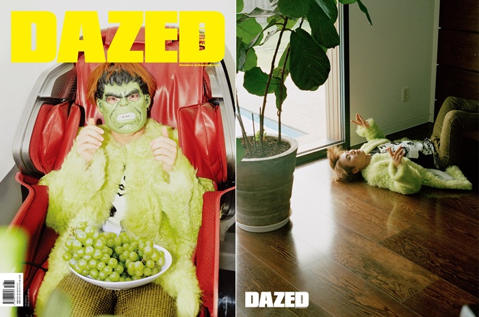 BIGBANG10周年記念ファッショングラビア＝「DAZED KOREA」