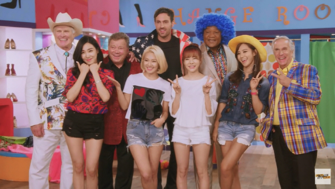 米国NBC版『花よりおじいさん』に少女時代が出演