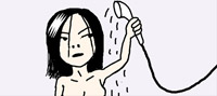 シャワーヘッドの詰まりを解消するには