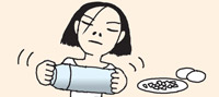 水筒の中をきれいに洗うには