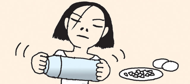 水筒の中をきれいに洗うには