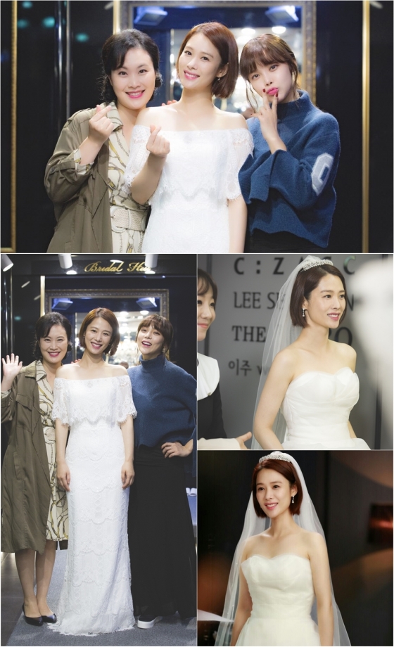 キム・ヒョンジュ、純白のウエディングドレス姿公開＝『ファンタスティック』