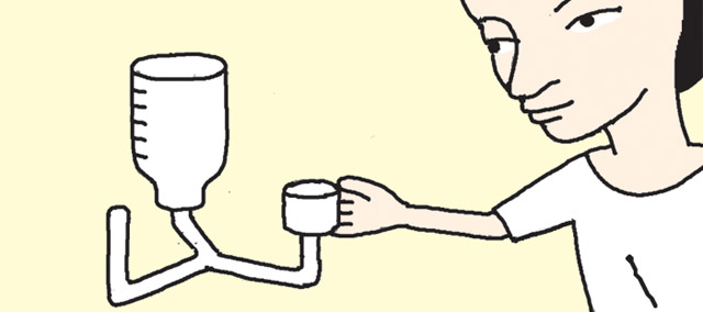 子どもの薬用シロップの容器は