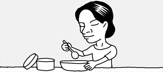 乾燥ワカメを早く戻すには