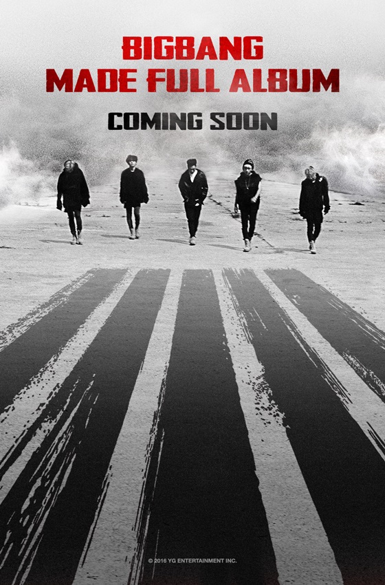 YGエンタ、BIGBANG新譜のポスターを電撃公開