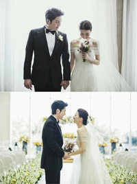 リュ・スヨン&パク・ハソン、結婚式の写真公開