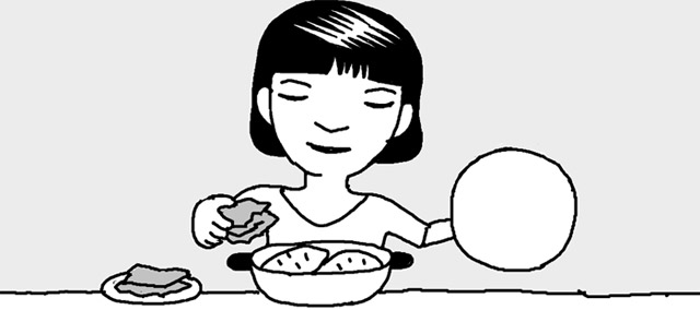 サツマイモをふかす時は