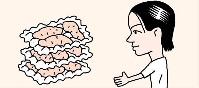 サツマイモを長期間保存する時は