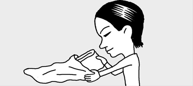 薄い布団やベッドパッドをしまうには