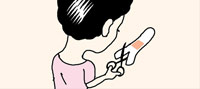 ばんそうこうをきれいに貼るには